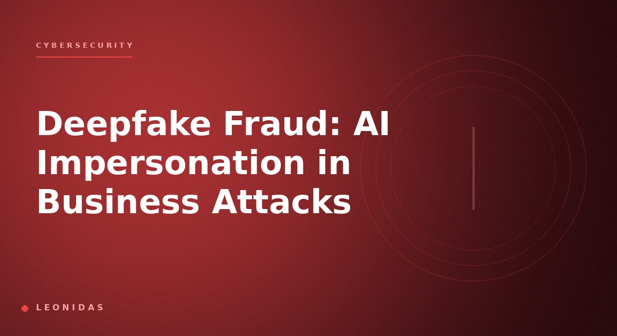 Deepfake Fraud: AI Impersonation in Business Attacks