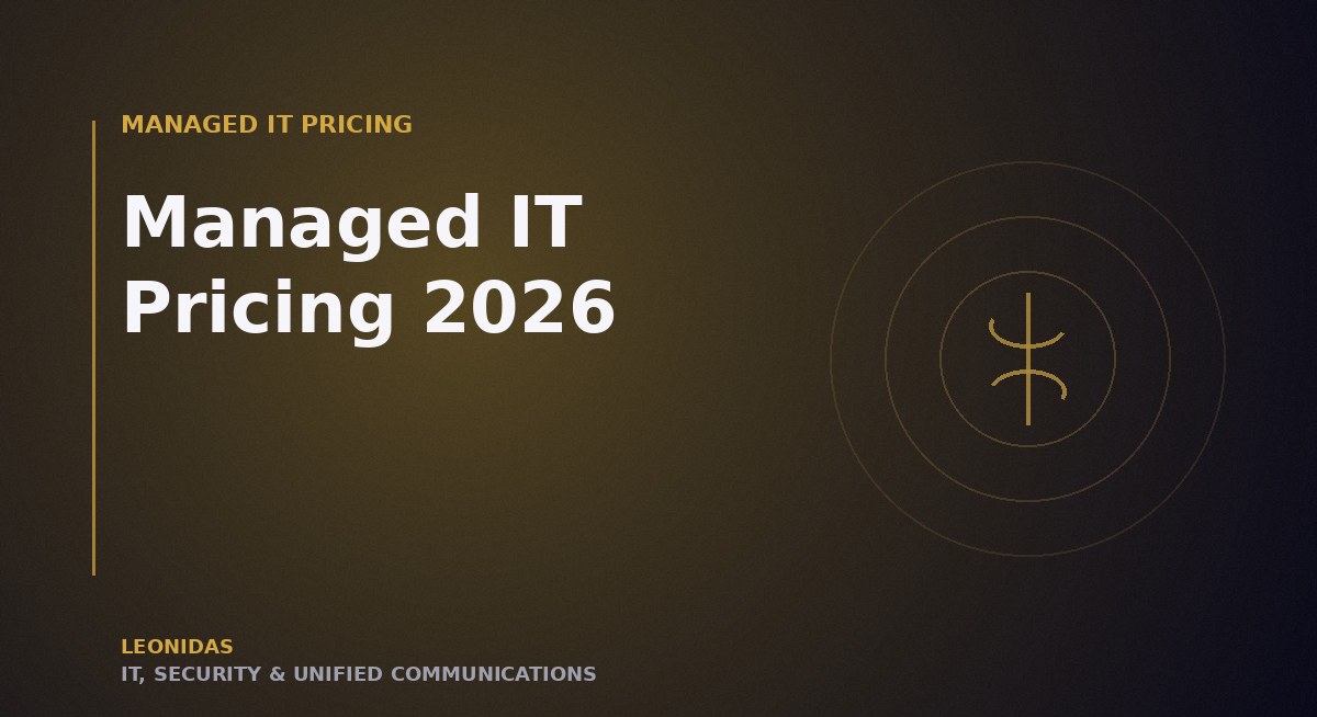 Managed IT Pricing in 2026: What Businesses Actually Pay