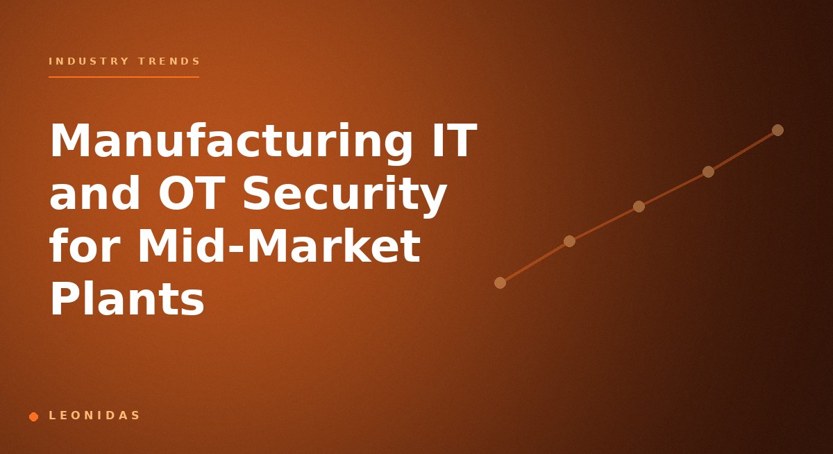 Manufacturing IT and OT Security for Mid-Market Plants