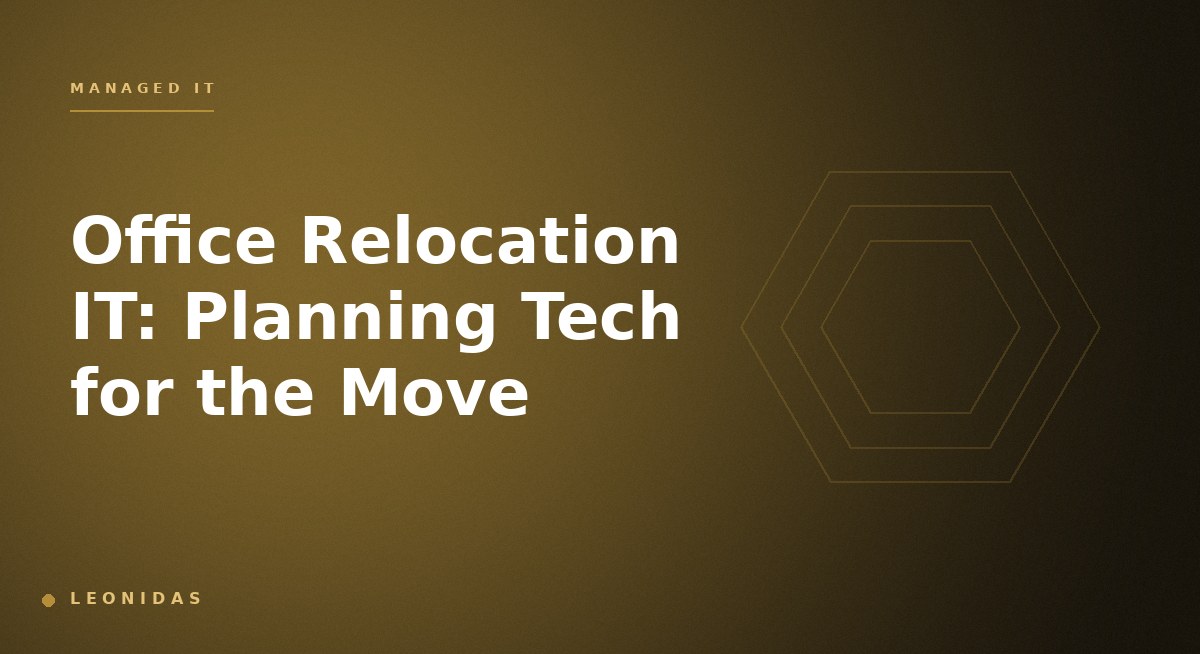 Office Relocation IT: Planning Tech for the Move