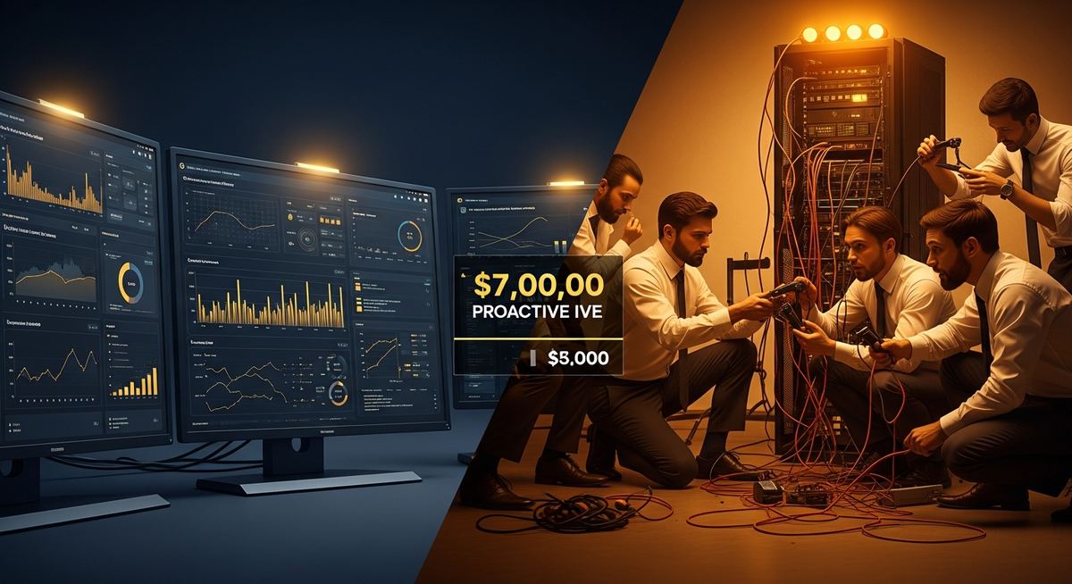 Proactive IT vs. Break-Fix: Why Waiting Costs You More