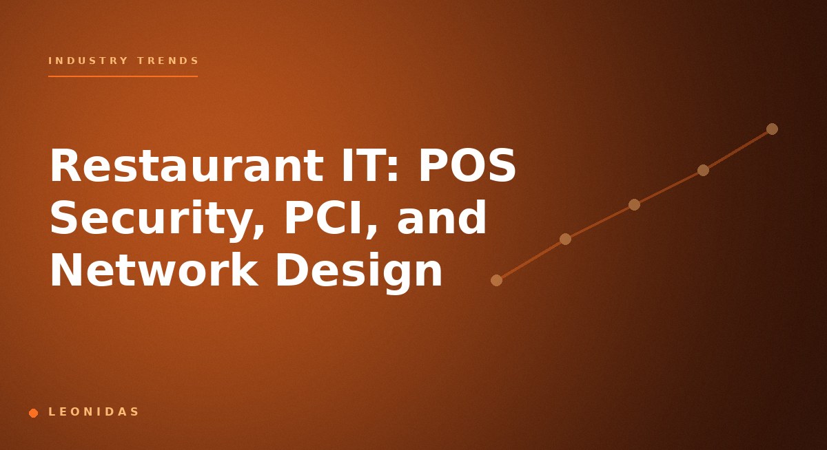 Restaurant IT: POS Security, PCI, and Network Design
